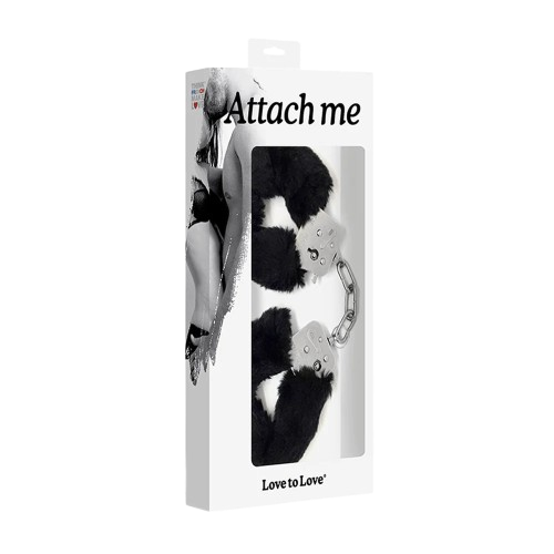 ATTACH ME - HANDCUFFS BLACK
