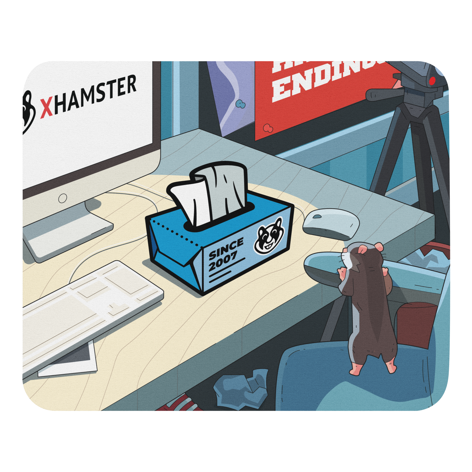 xHamster Mouse Pad (Blue)
