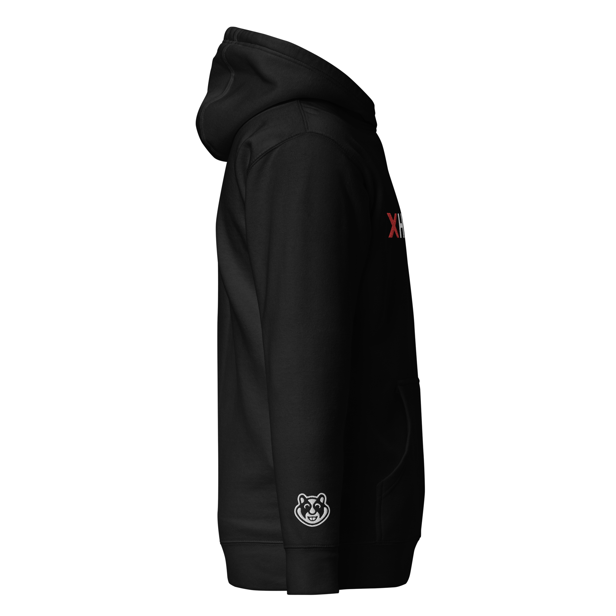 xHamster Unisex Hoodie (Front Logo) Black