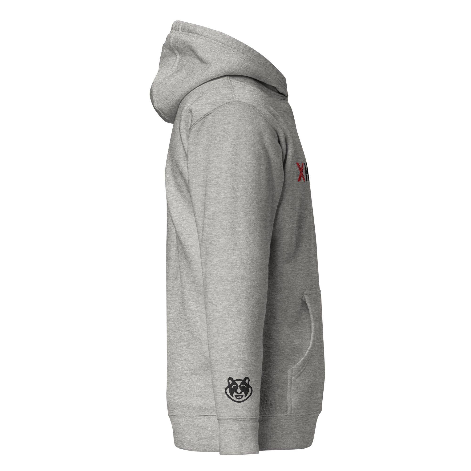 xHamster Unisex Hoodie (Front Logo) Grey