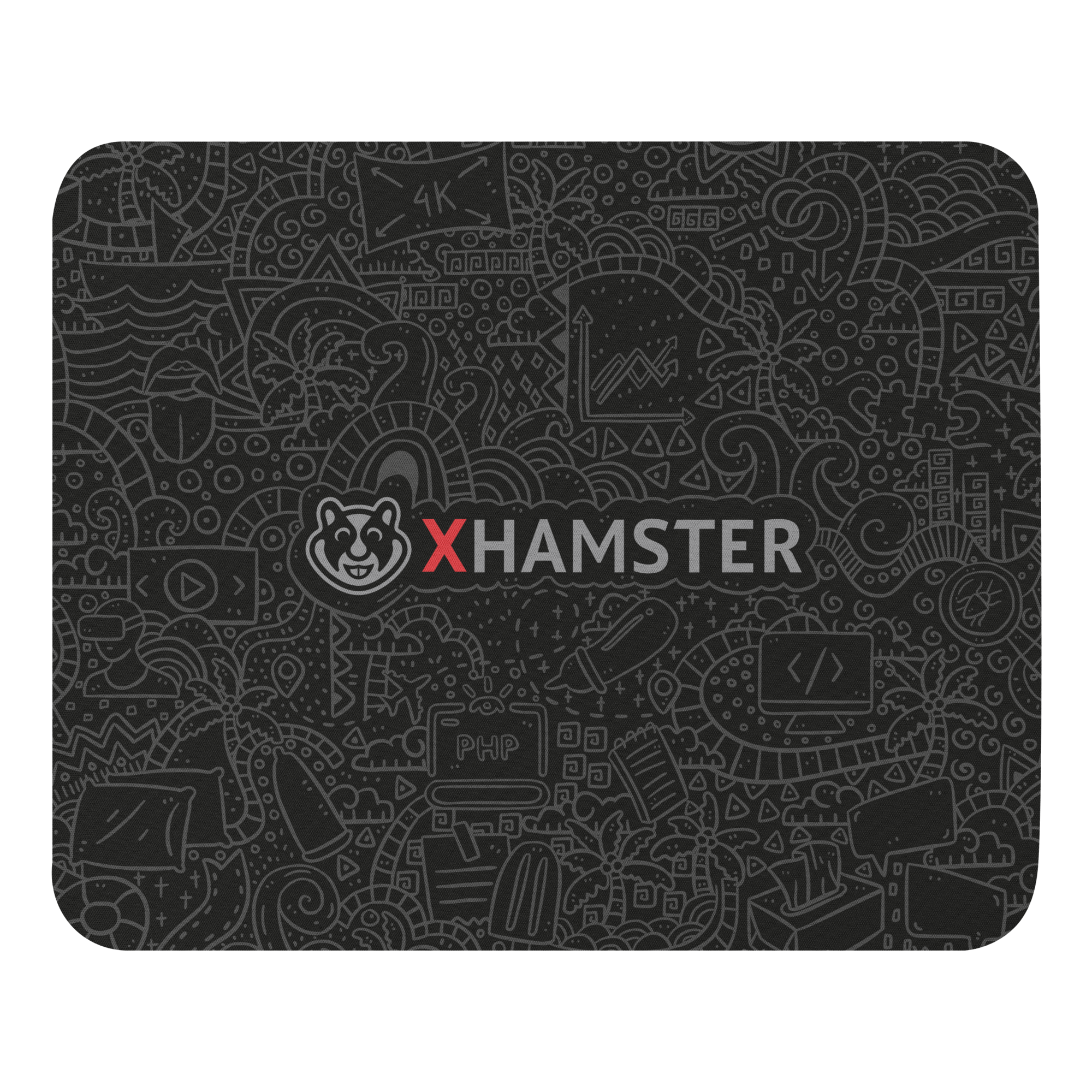 xHamster Mouse Pad (Mascot & Logo)