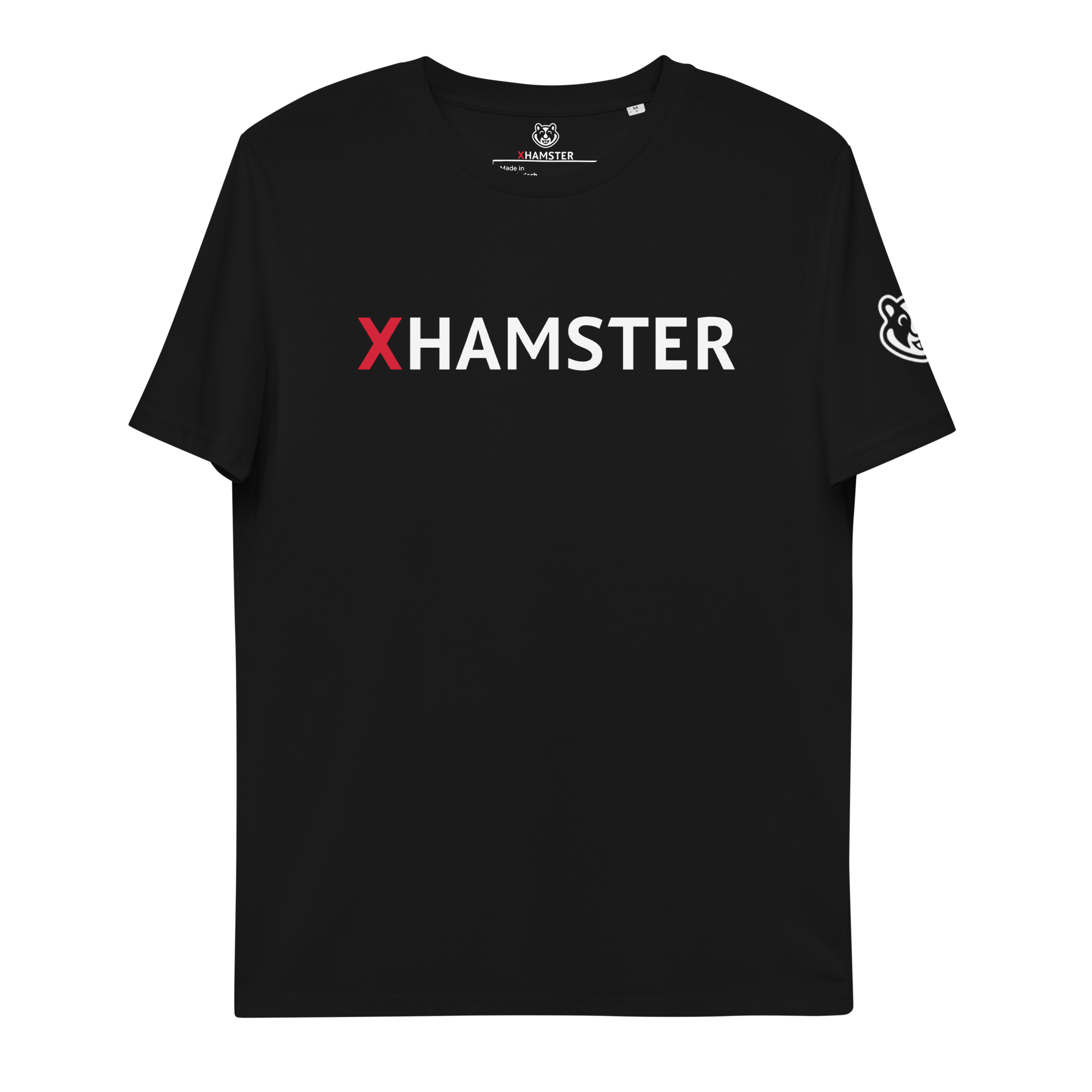 xHamster Unisex Cotton T-shirt (Black)
